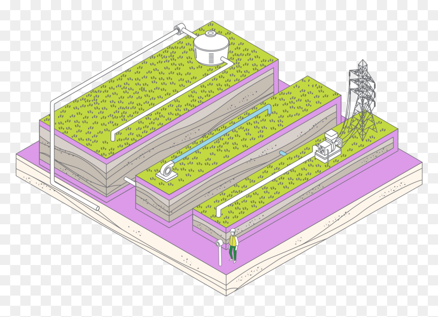 Architecture, HD Png Download - landfill png