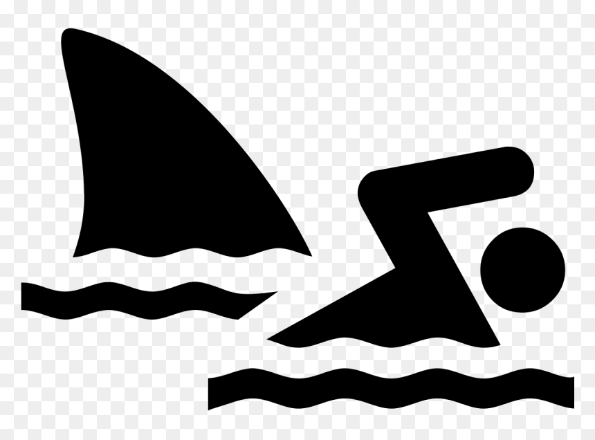 Shark Attack Icon , Png Download - Swimming, Transparent Png - attack icon png