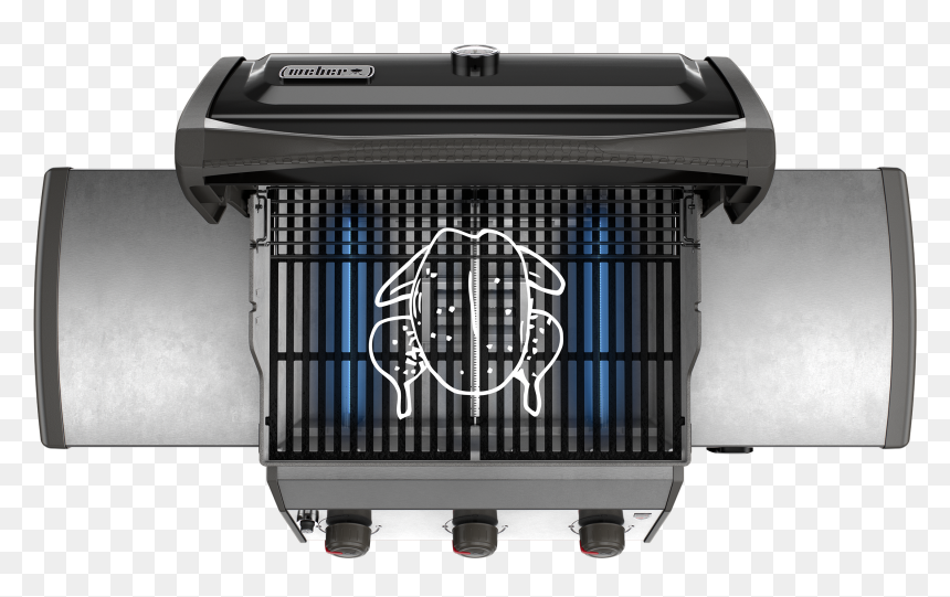 Gas Grill Indirect, HD Png Download - barbecue grill png