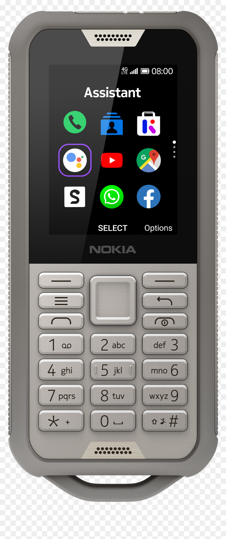 Feature Phone Png - Nokia 800 Tough, Transparent Png - nokia png