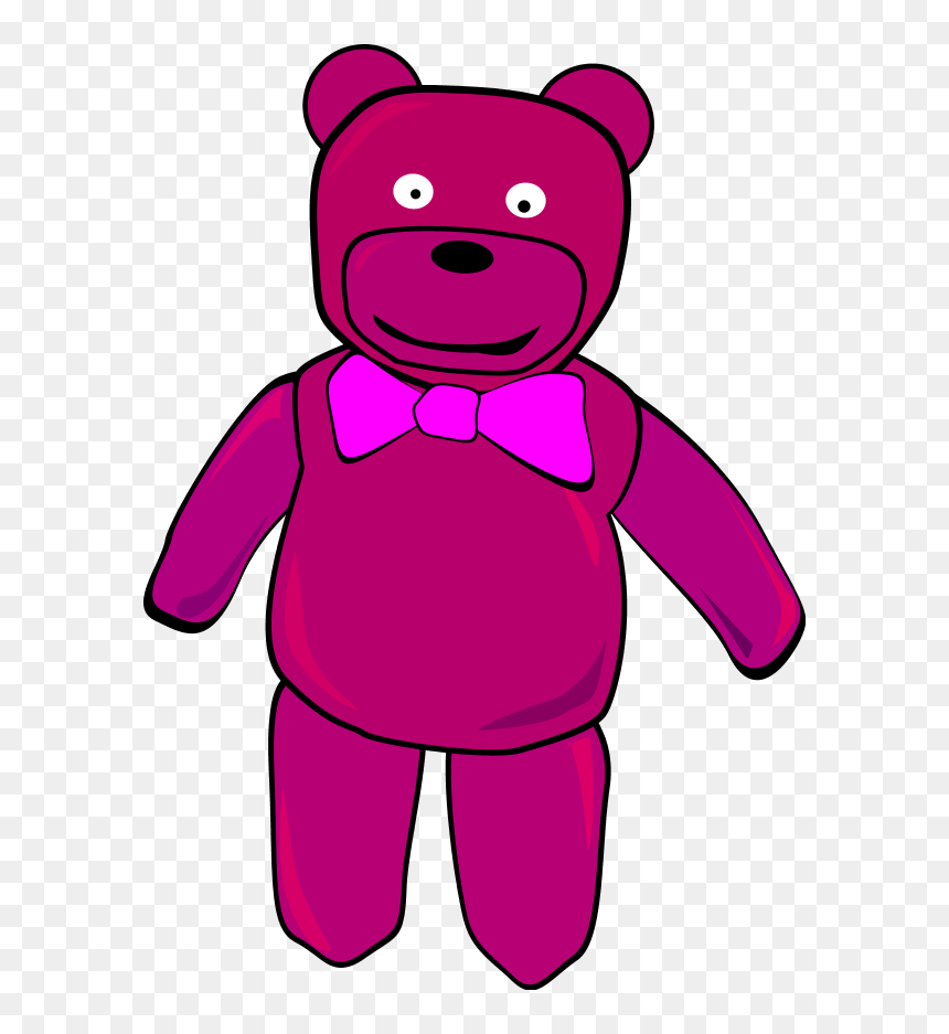 Vector Clip Art - Teddy Bear Clip Art, HD Png Download - teddy bear vector png