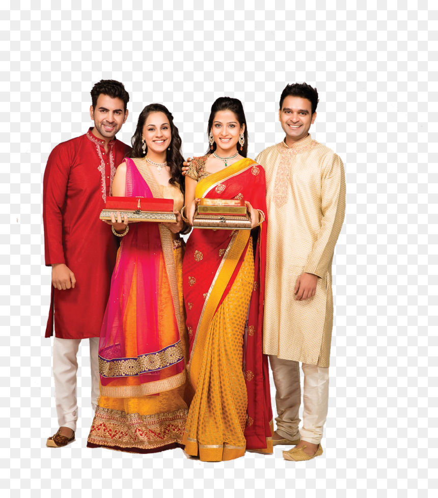 Bhai Dooj Png Image Free Download - Sari, Transparent Png - bhai dooj png