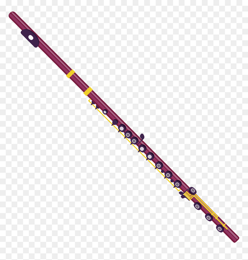 Western Concert Flute Ney - Chandelle Romaine, HD Png Download - flute vector png