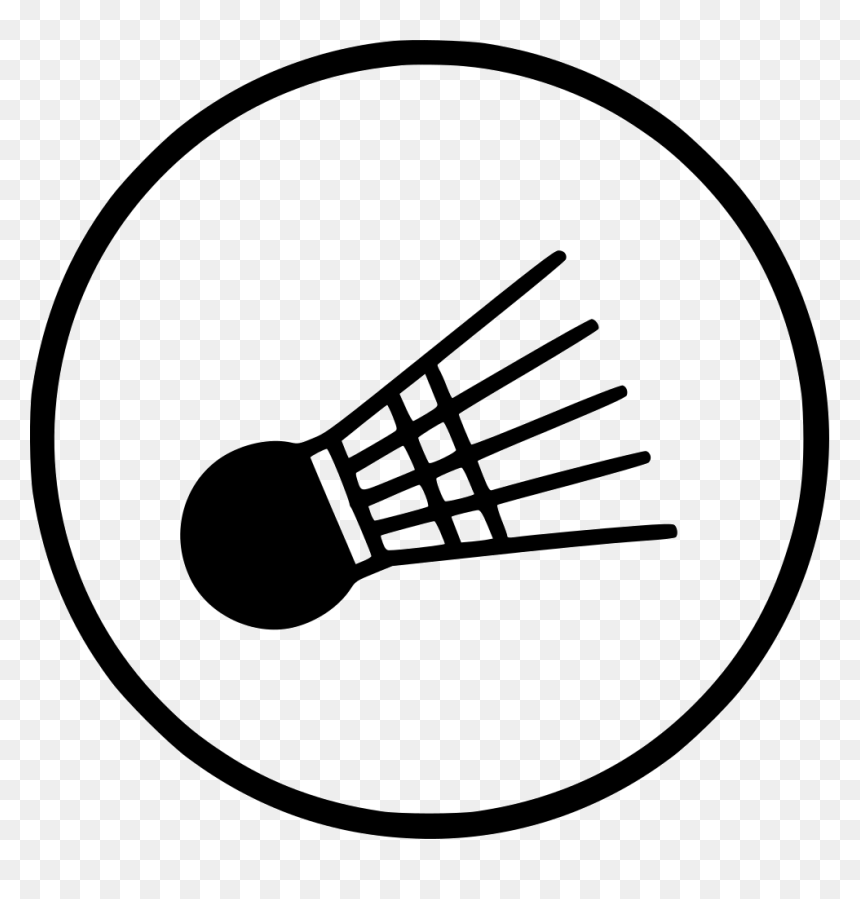 Badminton Drawing Ball Icon - Shuttle Badminton Small Image Png, Transparent Png - badminton icon png