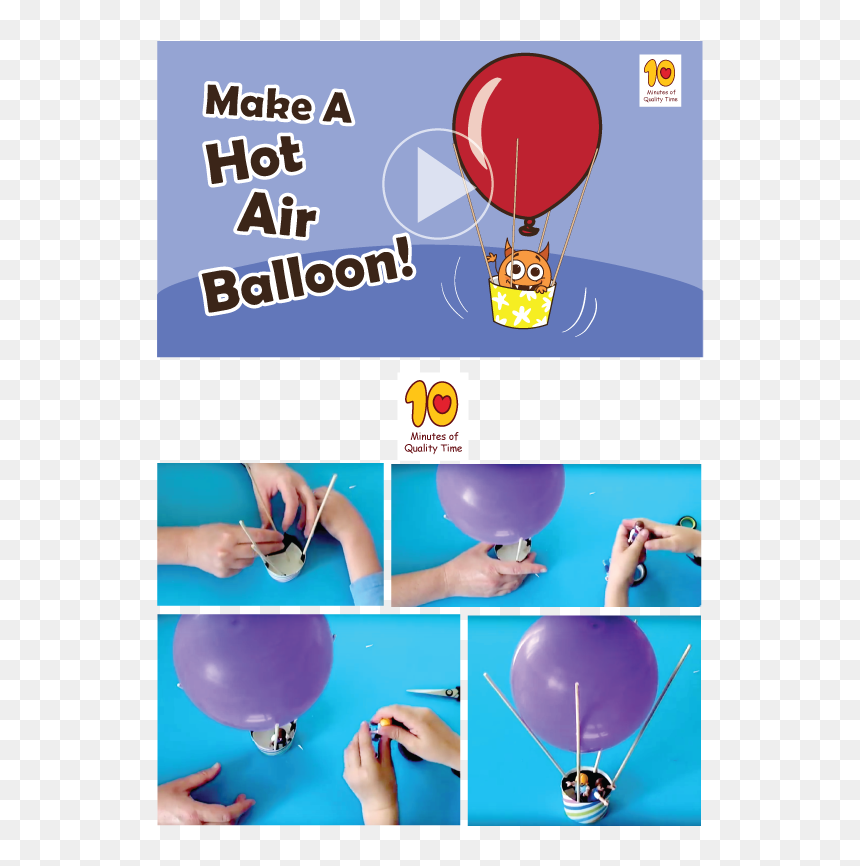 Make A Hot Air Balloon, HD Png Download - air balloons png