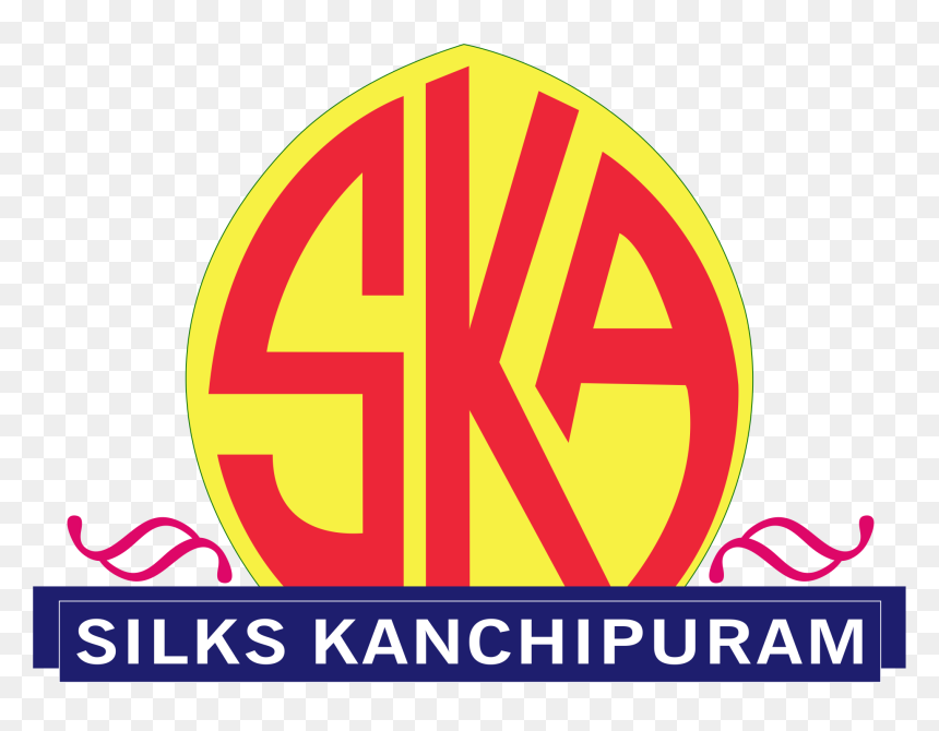 Ska - Kanchipuram Silk Logo, HD Png Download - silk saree png