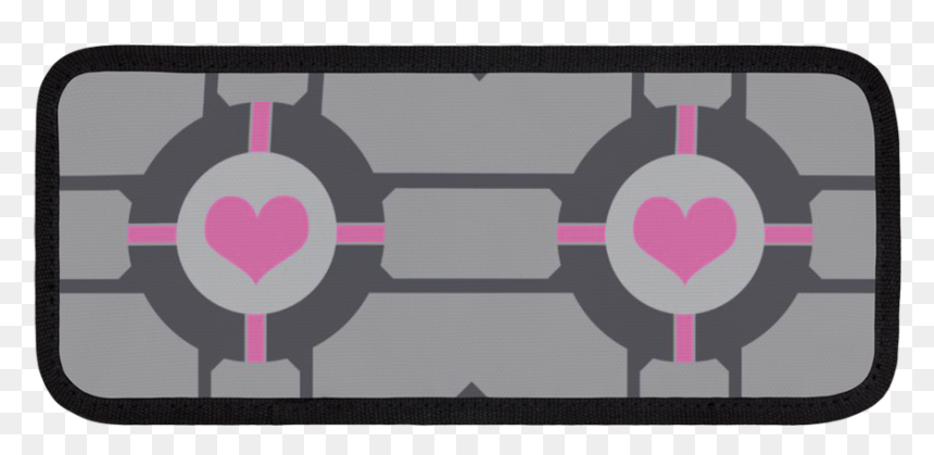 Companion Cube Wallet, HD Png Download - companion cube png