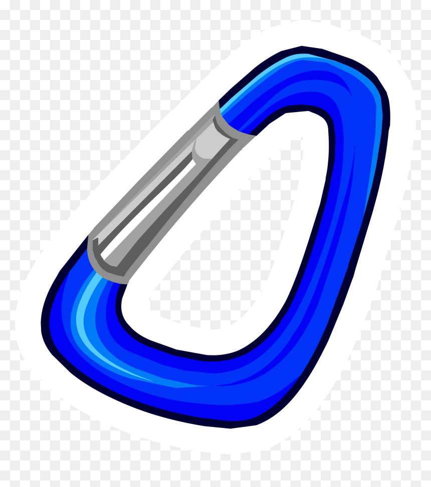 Electric Blue, HD Png Download - carabiner png