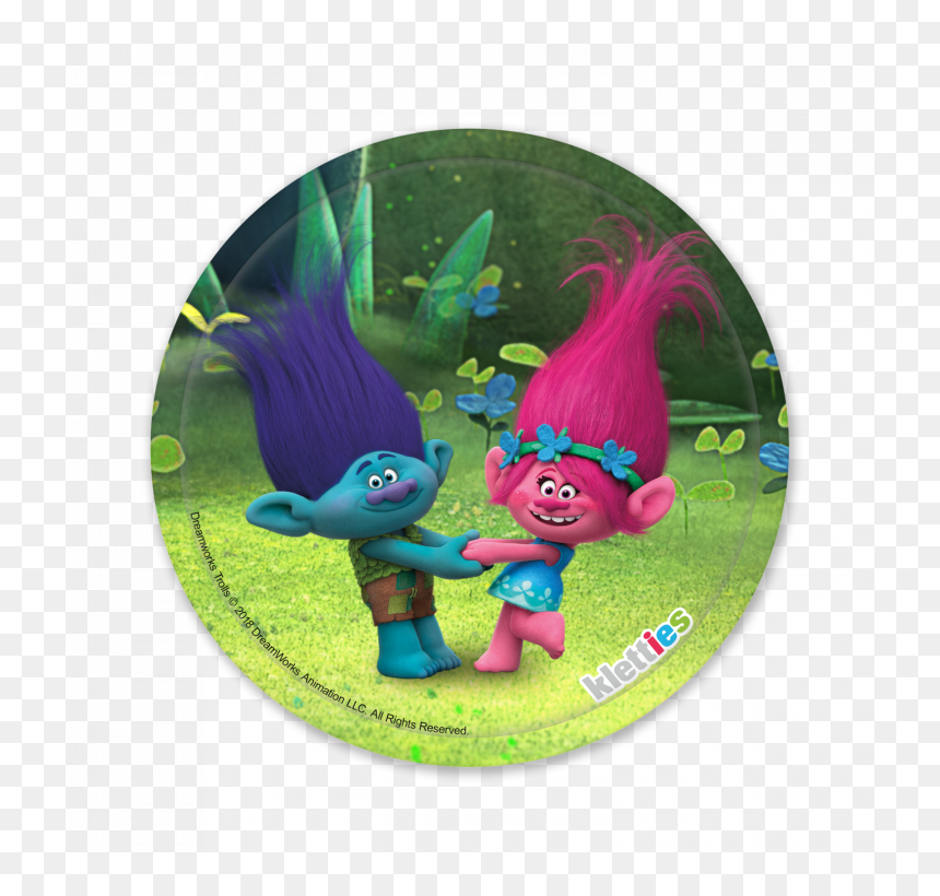 Trolls Cake Topper, HD Png Download - trolls branch png