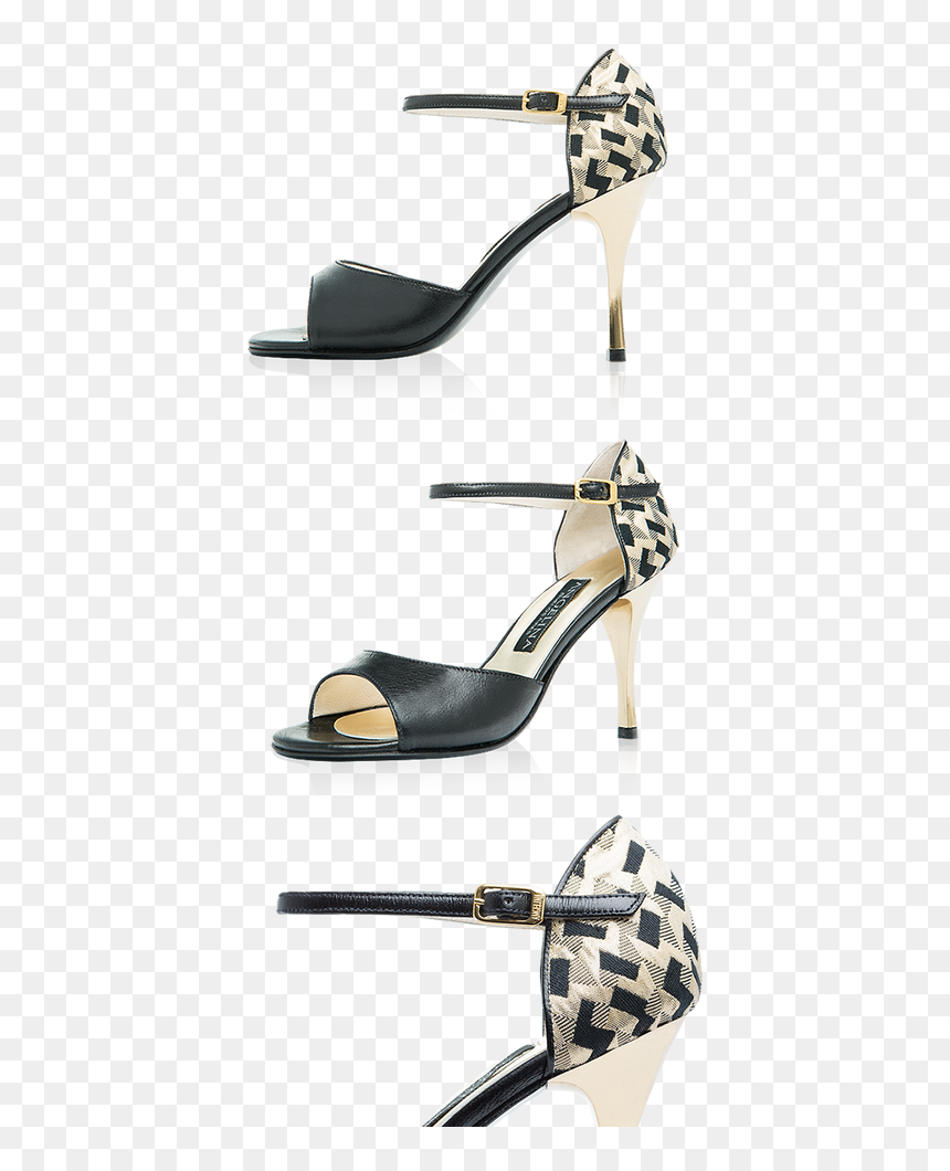 Tb430 Poc Tela Oro Negro Cuadros X Cabritilla Negra - Basic Pump, HD Png Download - cuadros png