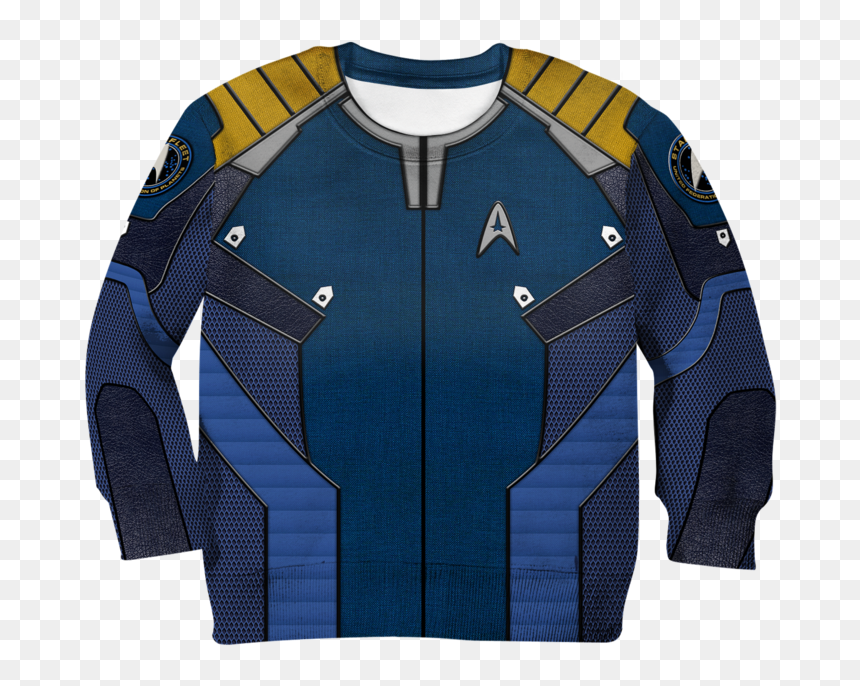 3d Captain Kirk Star Trek Beyond Kid Full Print Hoodie - Leather Jacket, HD Png Download - captain kirk png