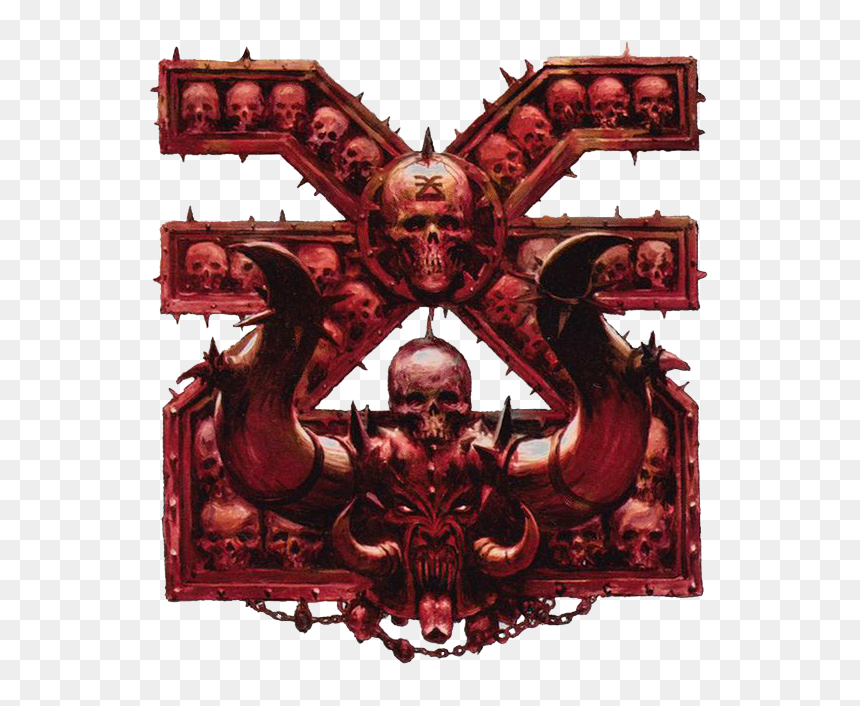 Warhammer K Chaos Png - Mark Of Khorne, Transparent Png - chaos png