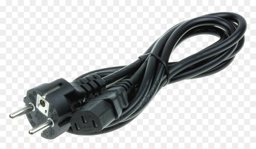 Power Cord Schuko-c13 - Schuko C13, HD Png Download - power cord png