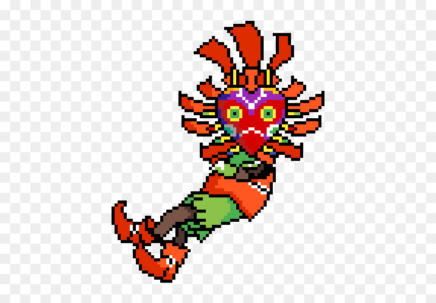 Cartoon, HD Png Download - skull kid png
