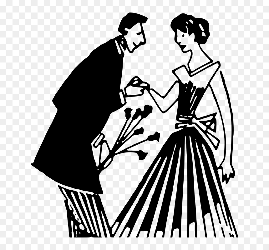 Romance Clipart Marriage Couple - Valentine Best Gift For Wife, HD Png Download - marriage couple png