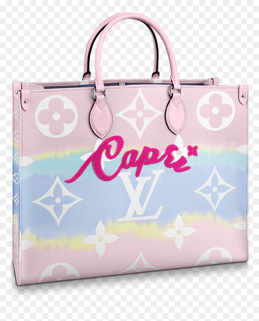 Onthego Lv Resort In Monogram Giant Canvas - Louis Vuitton Escale Bag, HD Png Download - lv png