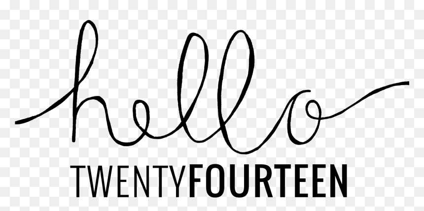 Hello 2014 // Cayleegrey - Line Art, HD Png Download - spex png