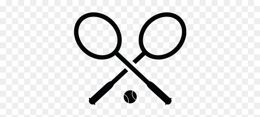 Badminton Bat, Equipment, Outdoor Games, Sports Icon - Circle, HD Png Download - badminton icon png