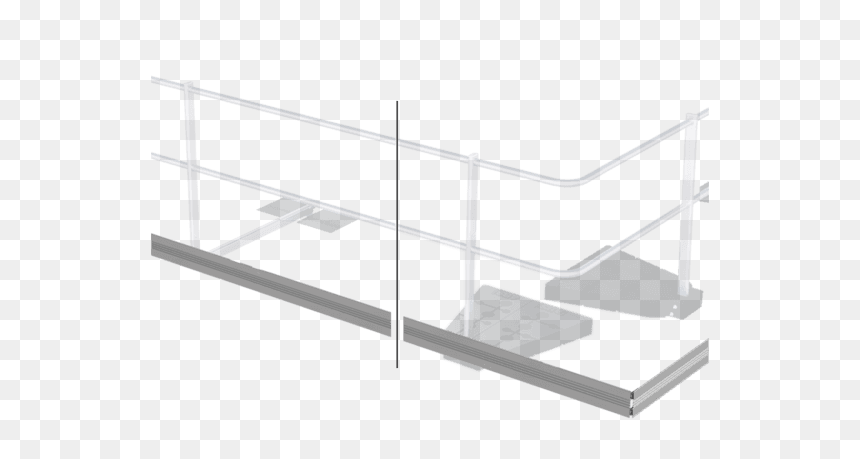 Coffee Table, HD Png Download - glass railing png