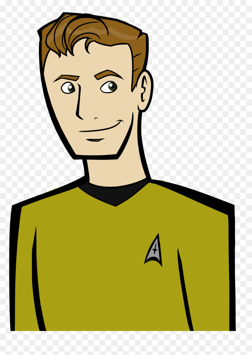 Draw Captain Kirk, HD Png Download - captain kirk png