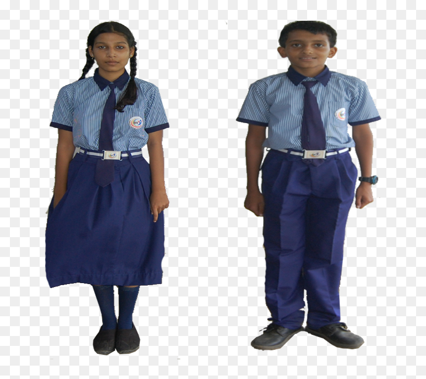 Thumb Image - Standing, HD Png Download - school dress png
