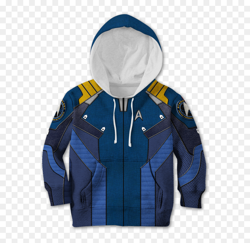 3d Captain Kirk Star Trek Beyond Kid Full Print Hoodie - Hoodie, HD Png Download - captain kirk png