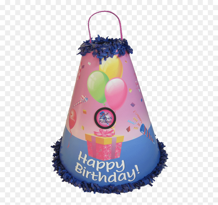 Girls Birthday Pink Pinata - Birthday, HD Png Download - pink birthday cake png