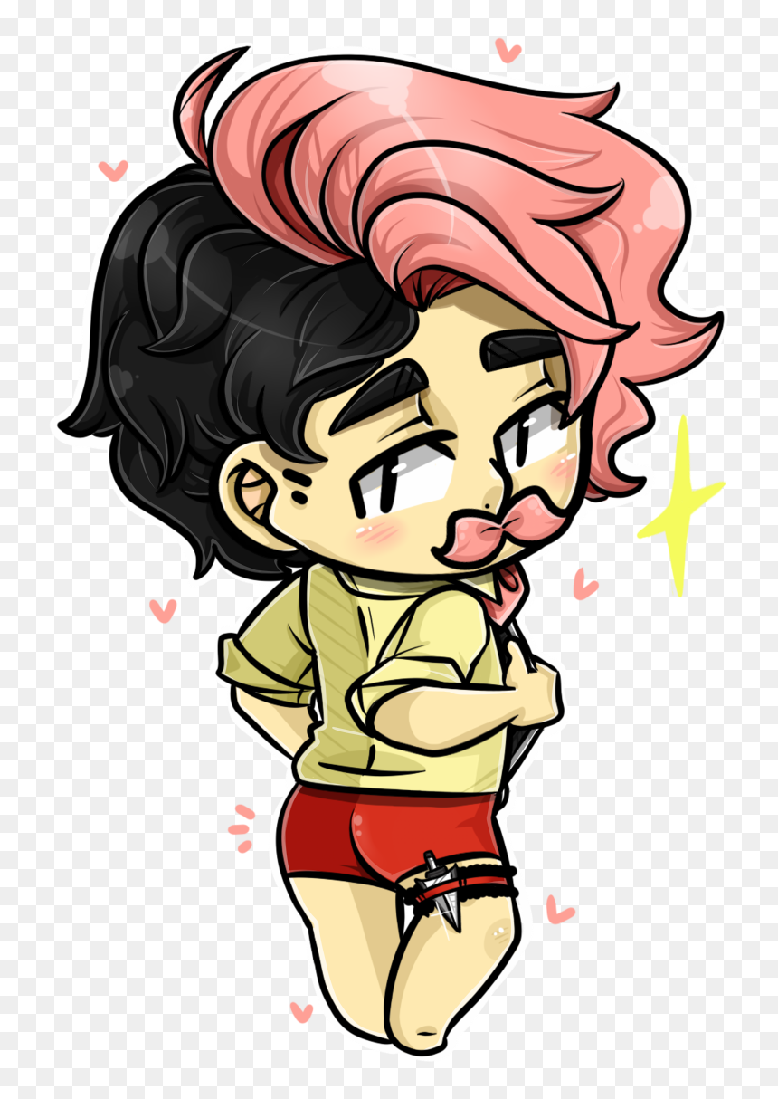 Darkmagic-sweetheart New Markiplier Sticker Available - Chibi Booty, HD Png Download - warfstache png