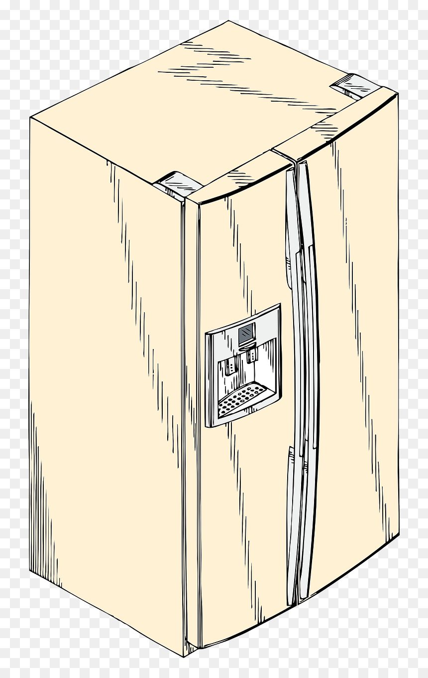 Refrigerator Clip Art, HD Png Download - fridge icon png