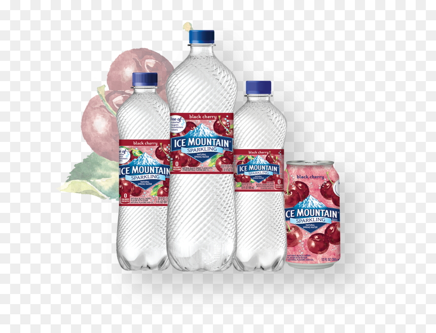 Ice Mountain® Brand Sparkling Natural - Ice Mountain, HD Png Download - ice mountain png