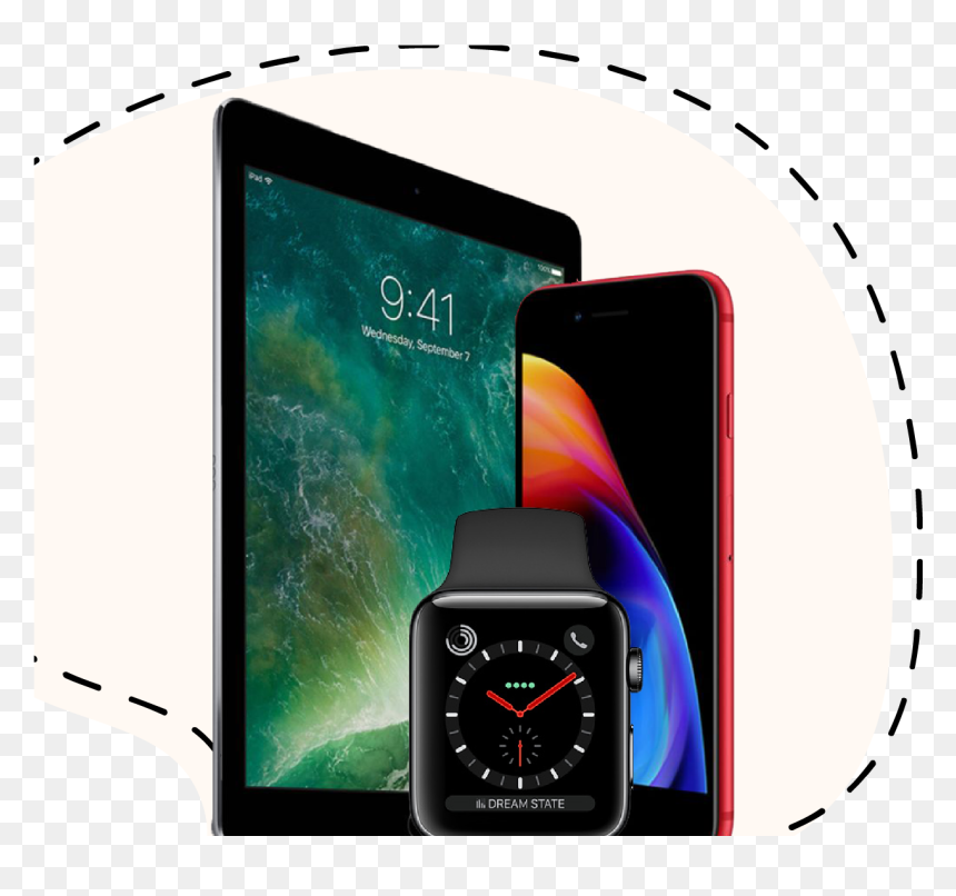 Apple - Analog Watch, HD Png Download - apple tab png