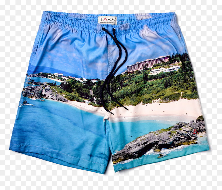 Horseshoe Bay Print - Swim Trunks Transparent Background, HD Png Download - shorts png