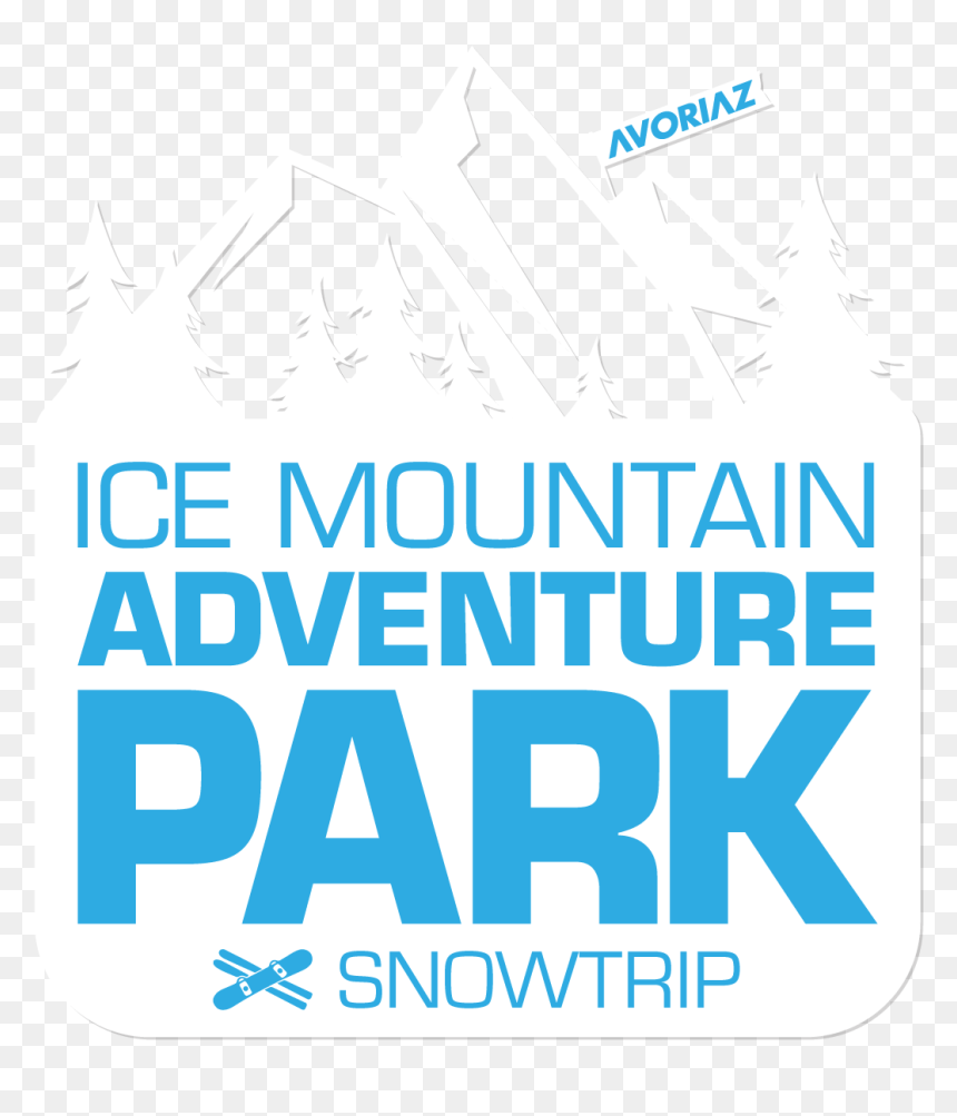 Ice Mountain Snowtrip - Graphic Design, HD Png Download - ice mountain png