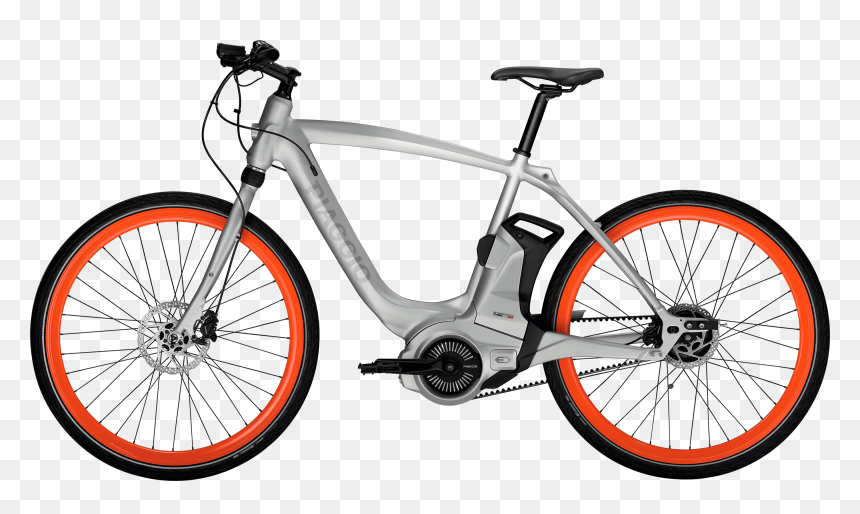 Piaggio Wi Bike Active Plus, HD Png Download - bike png background