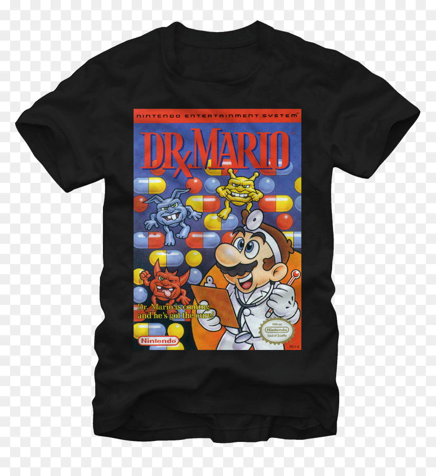 Mario (1581x1650), Png Download - Dr Mario Shirt, Transparent Png - dr mario png