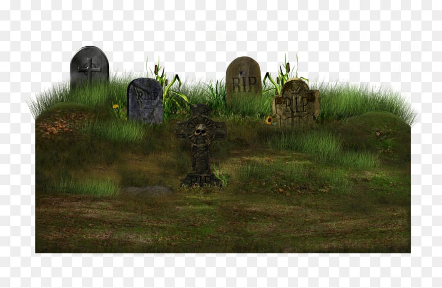 Transparent Dead Grass Png - Graveyard Png, Png Download - brown grass png