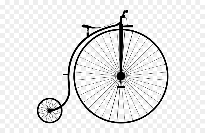 Bicycle Penny Farthing, HD Png Download - bike png background