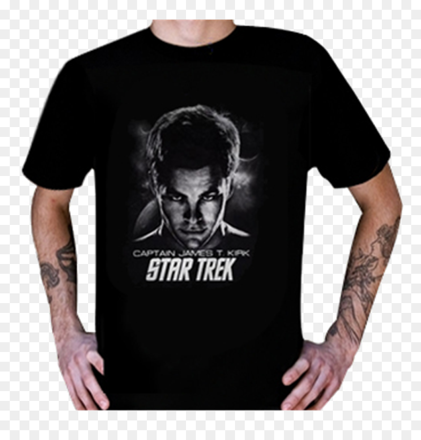 F 16 T Shirt, HD Png Download - captain kirk png