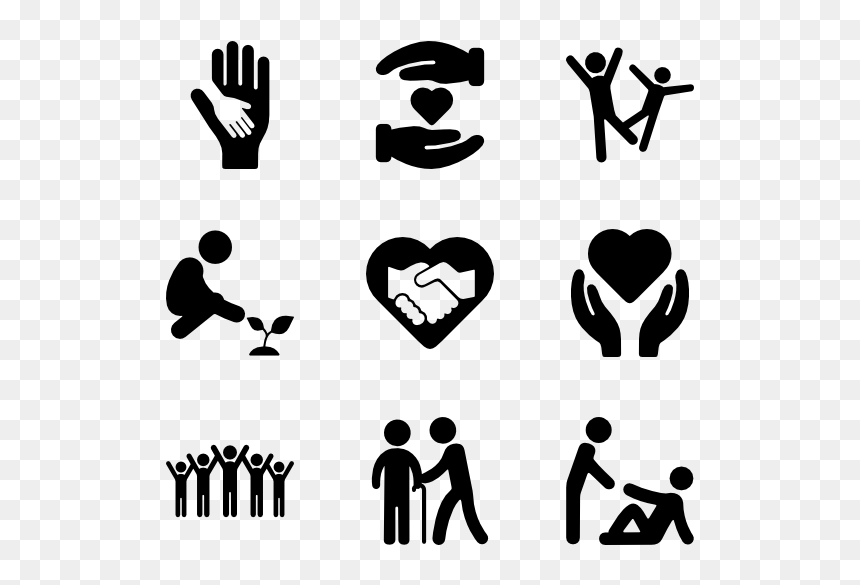 People Icon Drawing Chalk Png - Humanitarian Clipart, Transparent Png - png files people