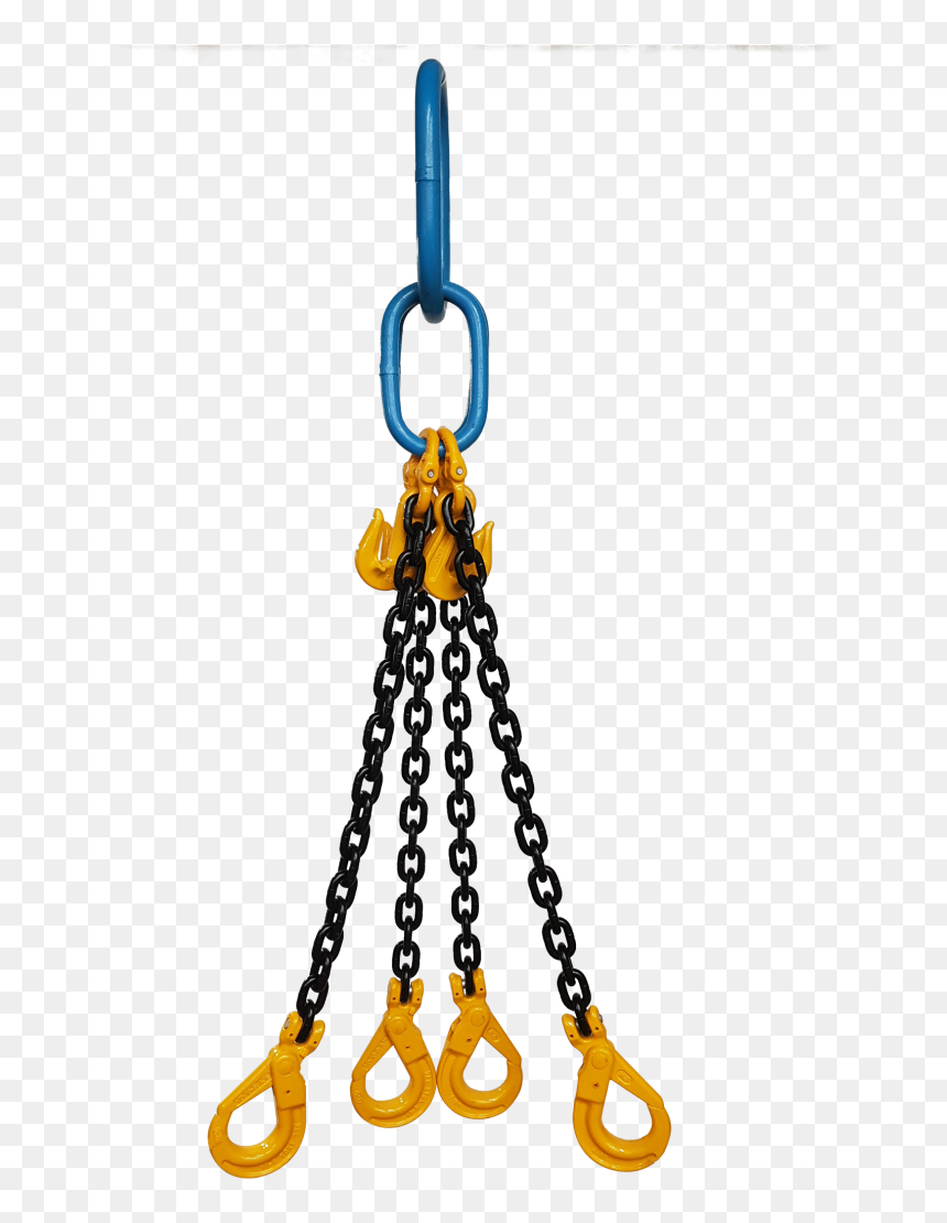 Hfs Lanac Za Dizanje Tereta 2 Kraka, HD Png Download - iron chain png