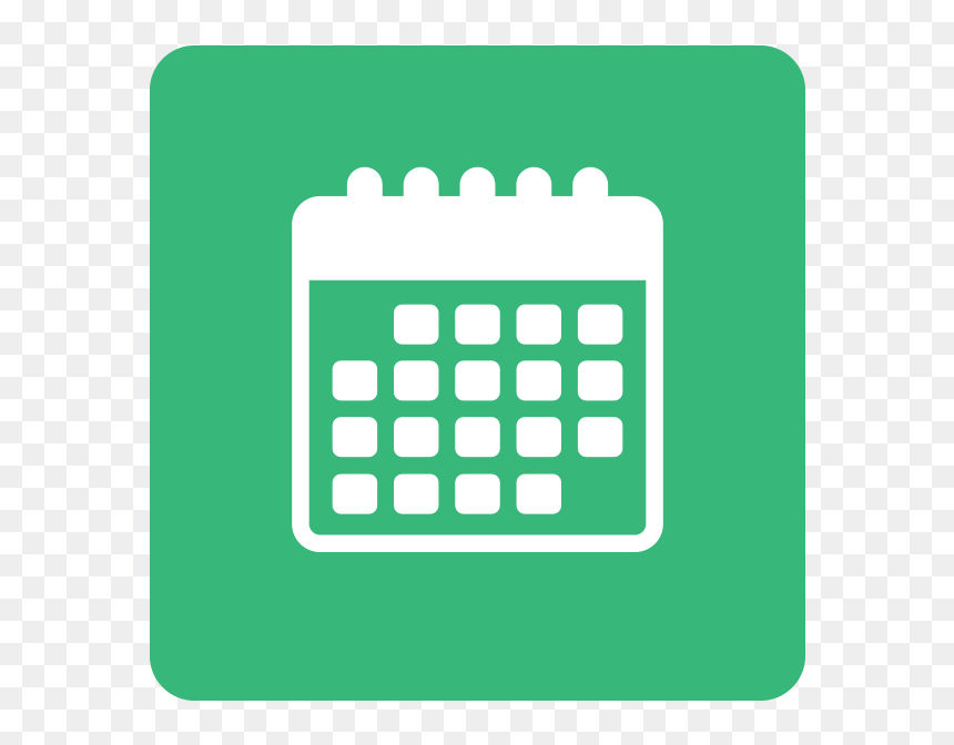 Calendar Icon Button, HD Png Download - mark your calendar png