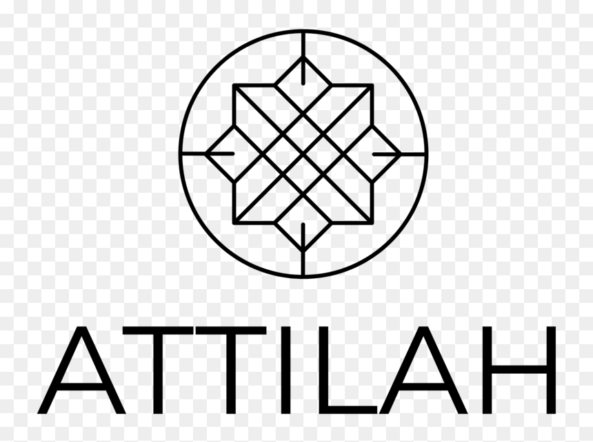 Attilah Logo Black - Spider Web, HD Png Download - nebraska png