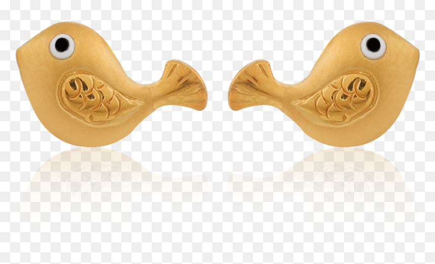Adorable Golden Fish Earrings - Earrings, HD Png Download - golden fish png