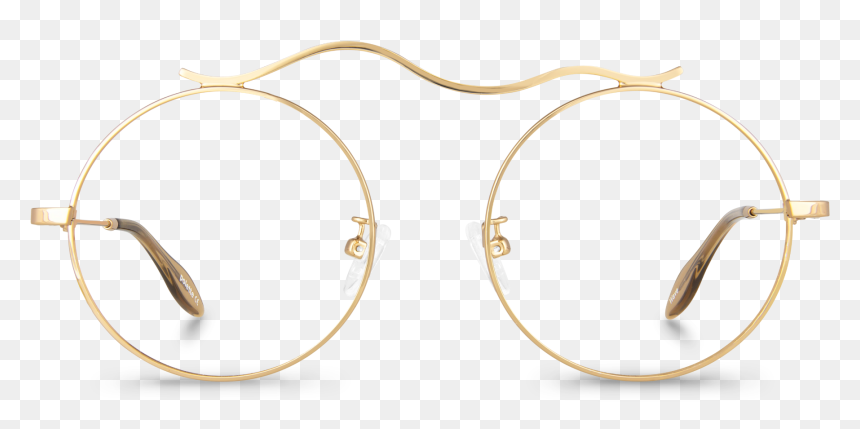 Earrings, HD Png Download - golden round png