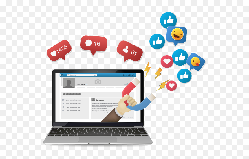 Social Media Management Telford Shropshire - Social Media Advertising Png, Transparent Png - social networking png