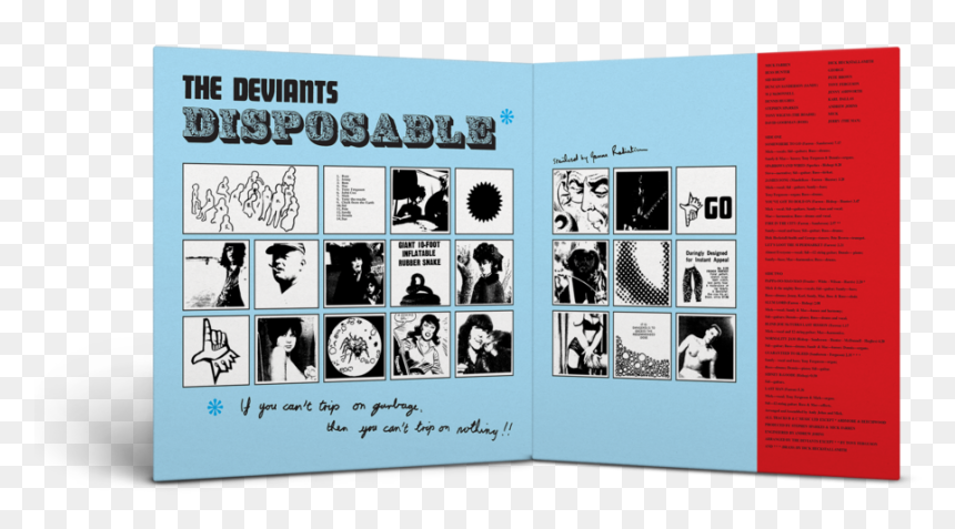 Deviants, The - Disposable - Tb6195c - 0889397108168, HD Png Download - 3d white man png