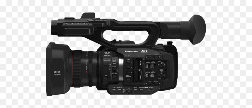 Panasonic Video Camera Recorder Png Hd Image - Panasonic Hc X1 Review, Transparent Png - camera hd png