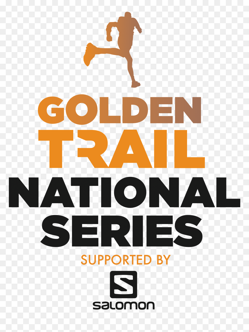 Golden Trail Portrait Black - Salomon, HD Png Download - golden round png