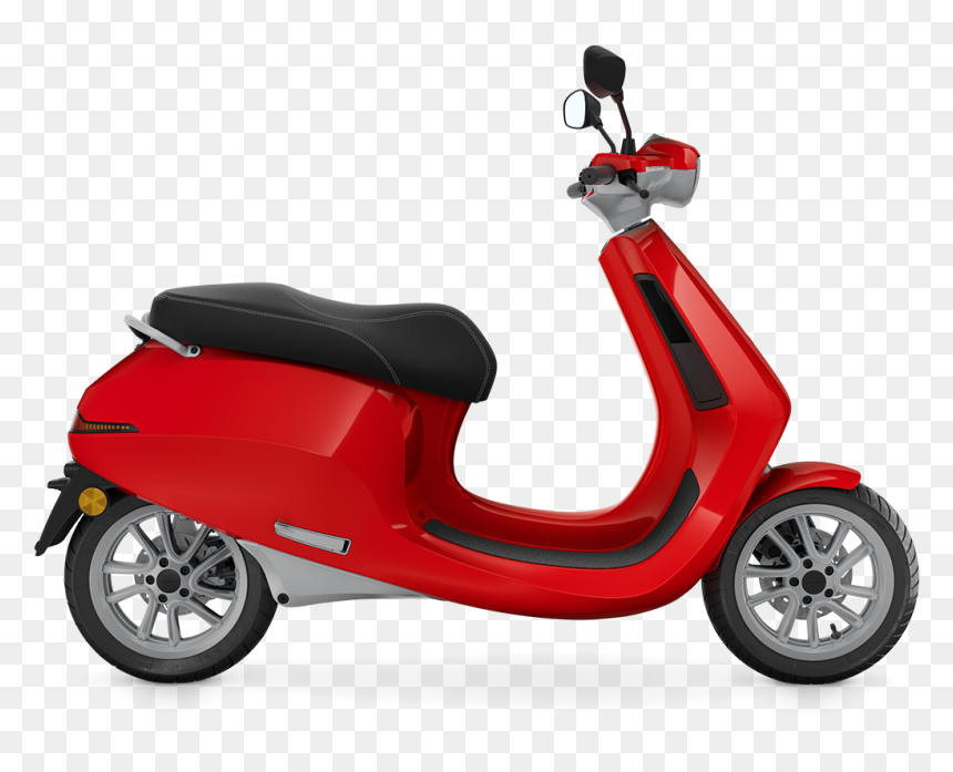 Elektrische Scooter Met Touchscreen, HD Png Download - glamour bike png