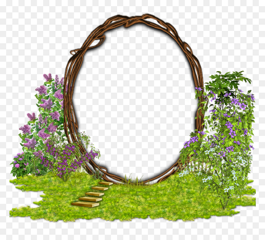 Cadre Cluster Nature - Cadre Nature Png, Transparent Png - nature png hd